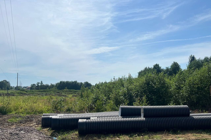 В Лужском районе завершили строительство крупного межпоселкового газопровода