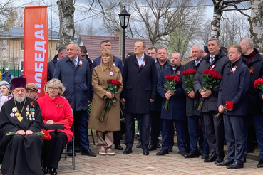В Любани зажегся Огонь Победы!