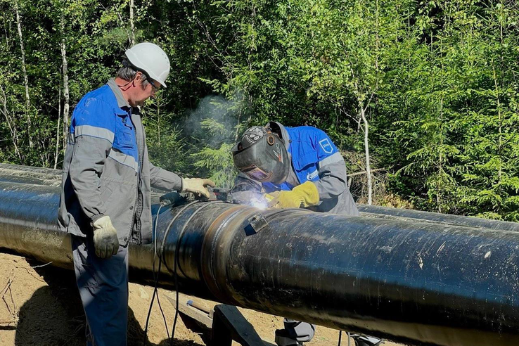 Уткино Выборгского района теперь с газом!