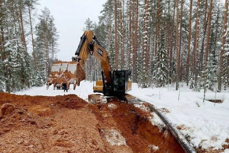 В Кировском районе – новый газопровод