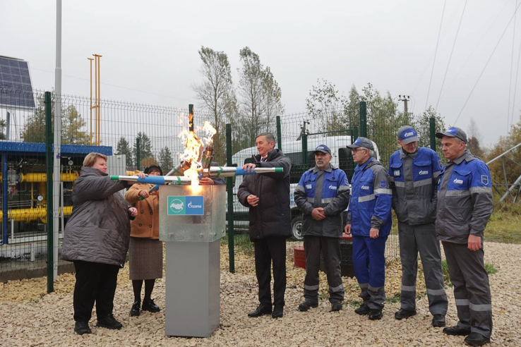 Введен в эксплуатацию межпоселковый и распределительный газопроводы в поселке Высокоключевом