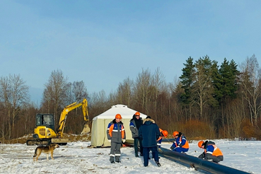 ️122 домовладения п. Молодцово Кировского района получили возможность газификации
