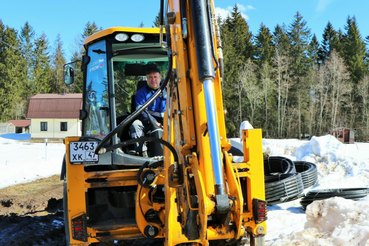 Газ приходит в шесть деревень Сланцевского района