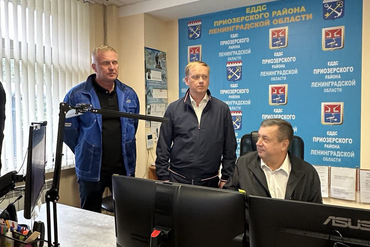 Первые совместные противоаварийные тренировки прошли в Приозерском районе