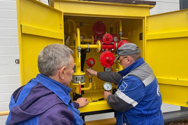 Все больше домов Выборгского района получают газ